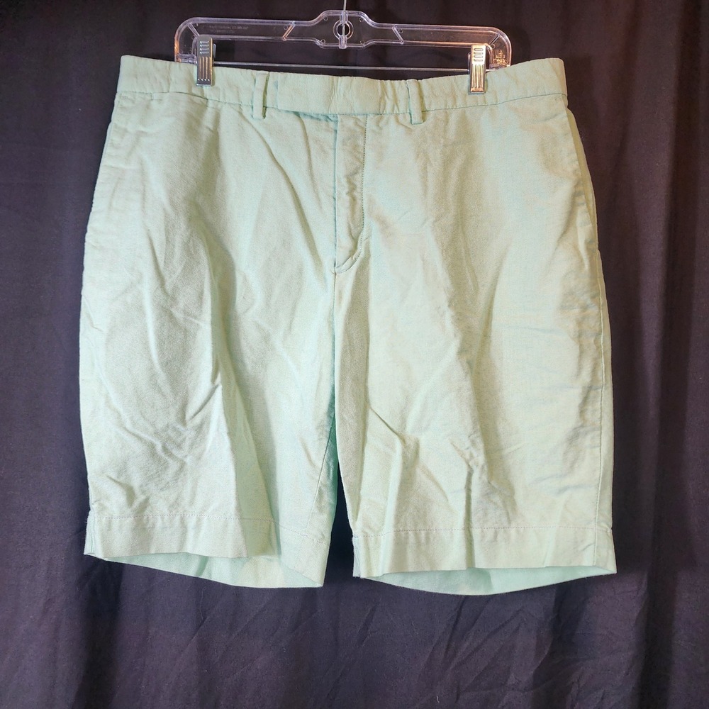 Polo Ralph Lauren Men's Mint Green Chino Shorts Size 38 Flat Front Casual